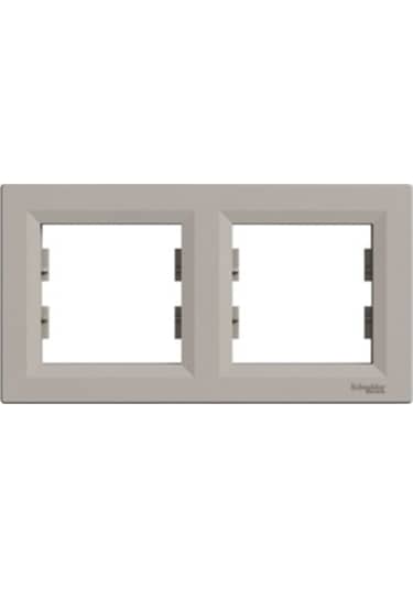 Schneider Asfora Bronz İkili Çerçeve Eph5800269