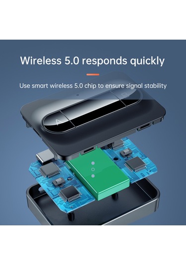 Skycity C31 Bt 5.0 Kablosuz Verici, 3.5mm Aux Ve Usb Bağlantılı, Araç, Pc Ve Tv İçin Taşınabilir Müzik Adaptörü