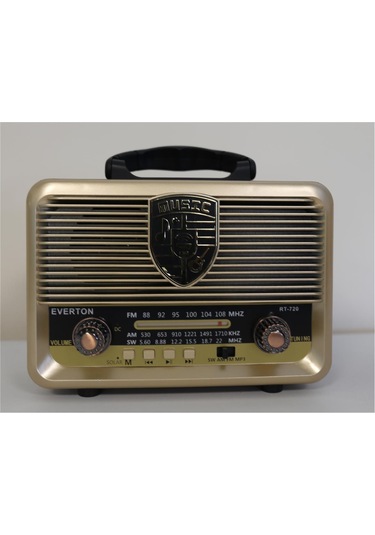 Everton Rt-720 Bluetooth-usb-sd-fm Nostaljik Radyo