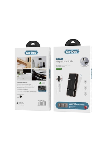 Go Des GD-HD782 Magnetic Araç Telefon Tutucu - ZORE-221214