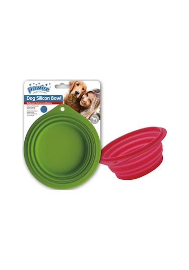 Pawise Silikon Köpek Mama Kabı 2 L Çok Renkli