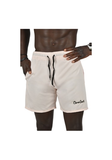 Deepsea Erkek Pudra Fileli Deniz Şortu 2403010 Pudra