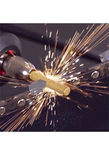 Vkemall Elmas Bileme Başlıklı Zincir Testere Bileme Makinesi - 6 Parça Set 112 Karakter