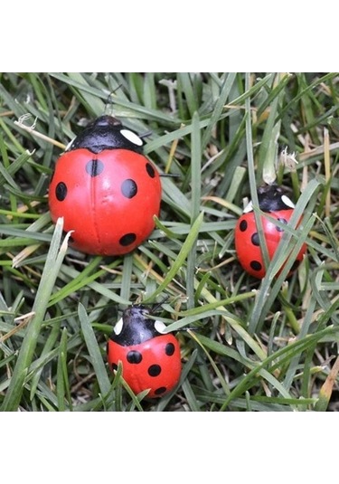 Lijinxu Magideal Gerçekçi Böcek Pot Askıları Dolabı Uğur-böceği