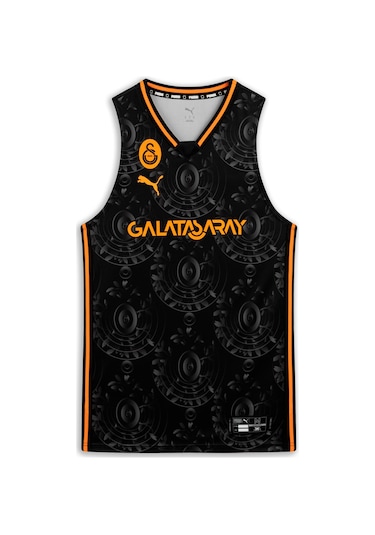 Puma Galatasaray 25/26 Alternatif Basketbol Forması 692805 02 Siyah