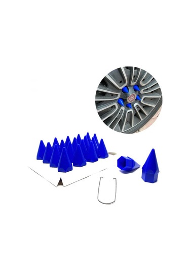 Sivri Mermi Bijon Kapağı Sökme Aparatlı Mavi 19 Mm