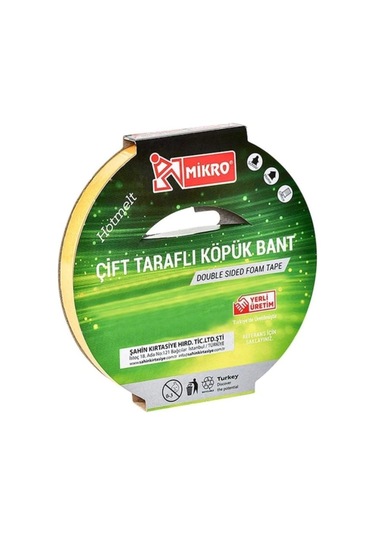 Mikro 48mm 5mt Çift Taraflı Köpük Bant Bnt-205