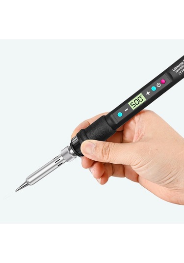 Lixiaqu01 Lf 80w Dijital Ekran Havya Kaynak Seti C/f Anahtarlama