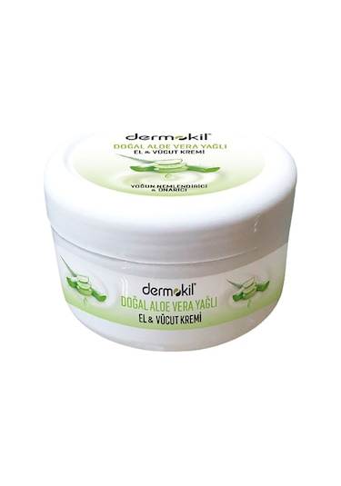 Dermokil Aloe Vera Özlü Nemlendirici El Yüz Bakım Kremi 220 ML