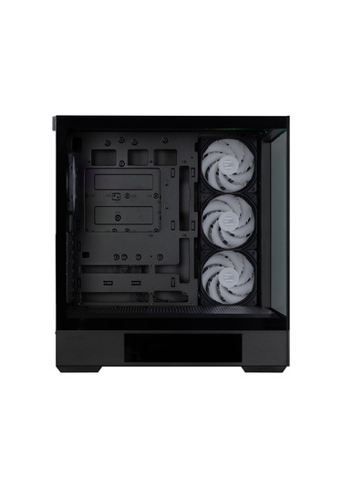 Zalman P40 Ds Black Atx Mıd Tower Sıyah Kasa 2 X Usb 3.0, 1 X Usb Type-c,1 X Mikrofon, 1 X Kulaklık, 4x 120mm Argb Fan