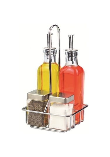 Cooker 5 Parça Sosluk ve Baharatlık