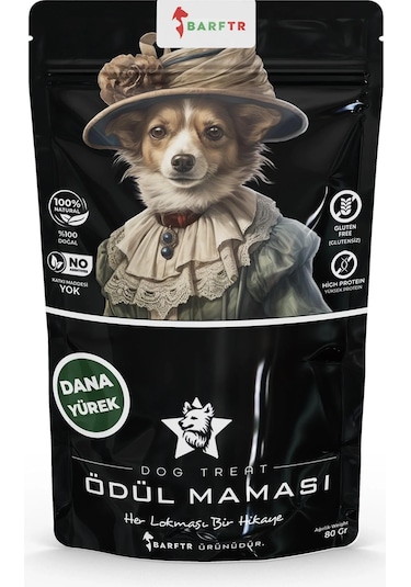 Dana Yürek Atıştırmalık Ödül Maması 80 Gr-101