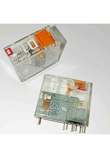 Rcı484730 230vac 10a 2c 8pın Weidmüller Güç Röle