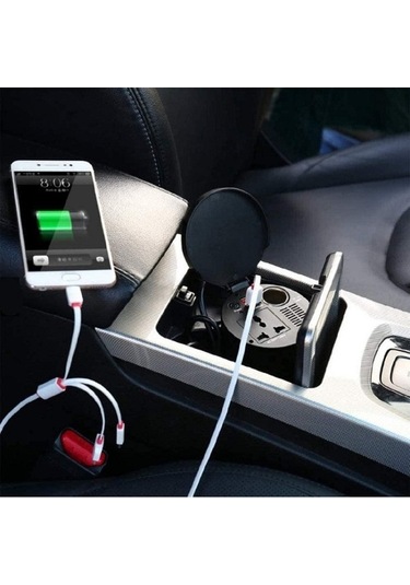 Wondernest 150w 12v - 220v Araç İnvertörü Çift Usb 2.1a Güç Dönüştürücü Şarj Aleti