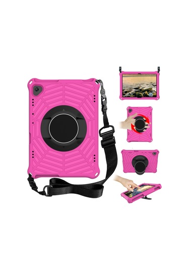 Butu Örümcek Ağı Doku Tablet Kılıfı Kickstand Eva Kılıf Lenovo Uyumlu M10 Fhd Rel Tb-x605fc/tb-x605lc 10.1-inç