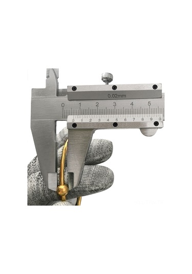 Tenfowee 0-150mm Yüksek Hassasiyetli Karbon Çelik Kumpas, İç Ve Dış Çap Ölçümü İçin İdeal