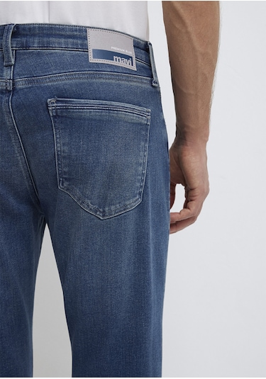 Mavi - Marcus Premium Blue Vintage Koyu Mavi Jean Pantolon 00351a1727 Mavi