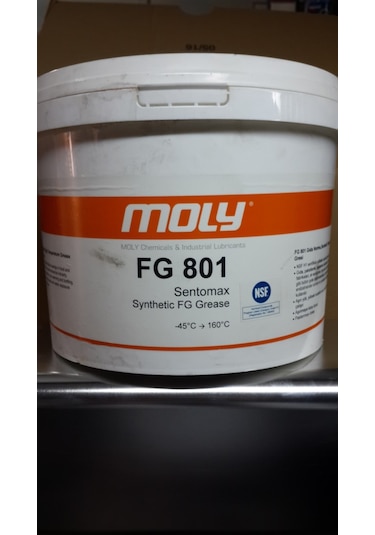 Moly Fg 801 Sentetik Gıda Gresi 5 KG