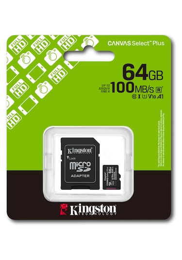 64gb Canvas Select Plus Gen.3 Microsdxc Hafıza Kartı Sdcs3/64