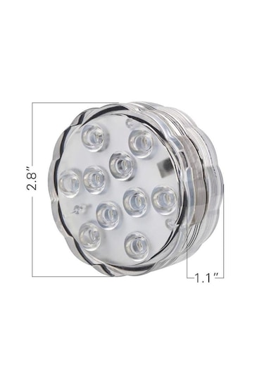 Su Geçirmez Akvaryum Su Üstü Kumandalı Dekoratif Led Aydınlatma Rgb Kumandalı - Kumandalı Led Rgb