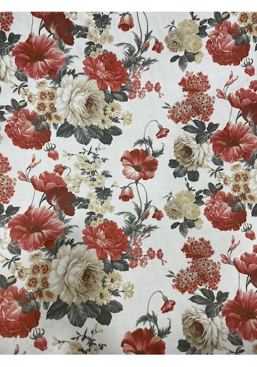 Enesar Home Çiçek Desen Döşemelik Kumaş Çiçekli 100 x 140 cm