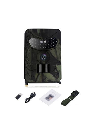 Pr100c 12mp 1080p Gece Gündüz Çekim Yapabilen Ip56 Suya Dayanıklı 26 Kızılötesi Işıklı Av Ve Gözlem Kamerası Çok Renkli Çok Renkli