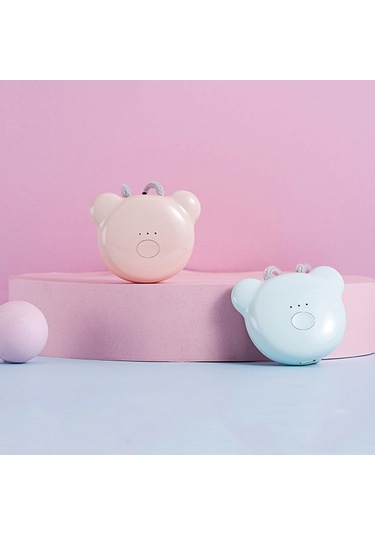 Çocuklar İçin Mini Ayı Tarzı Boyun Formaldehit Negatif İyon Pm2.5 Temizleme Hava Temizleme Cihazı Pembe