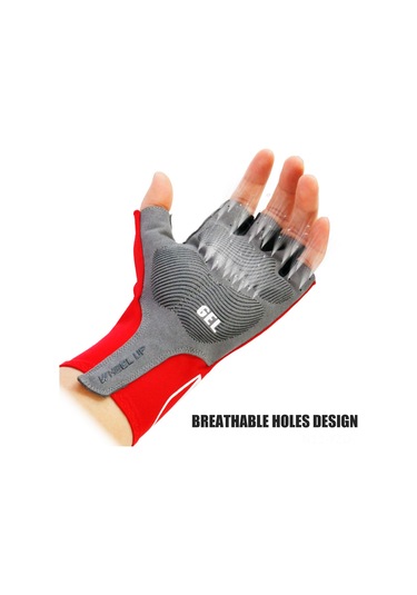 Yuntech01 Sürekli Rengi Siyah L Beden Spandex Jel Mikrofiber Ergonomik Antipatik Kısa Parmak Bisiklet Eldiveni Yürüyüş, Koşu, Sürüş, Kamp, Balıkçılık, Dağcılık İçin Uygun Siyah