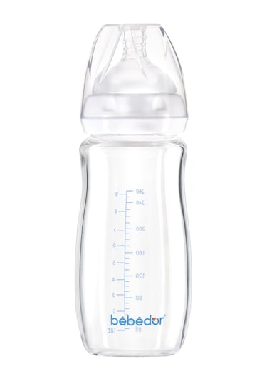 Bebedor Geniş Ağızlı Isıya Dayanaklı Cam Biberon 260 ML 51301