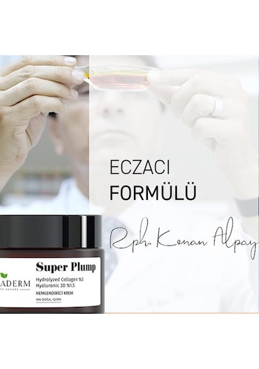 Herbaderm Super Plump Dolgunlaştırıcı ve   Nemlendirici Krem 50 ML