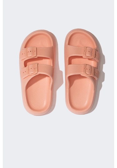 DeFacto Kız Çocuk Yüksek Taban Çift Bantlı Eva Terlik B8475A824SMPH1