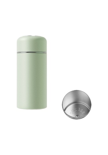 316 Mini Kompakt Paslanmaz Çelik Termos Bardak 6ft6pd Yeşili