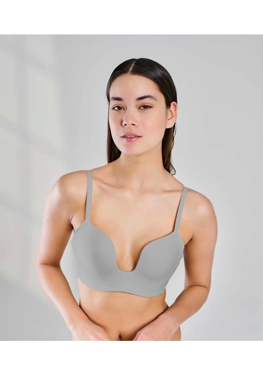 106 Yeni İnci Bonding Sütyen Kadın Gri