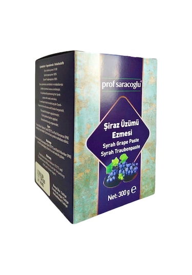 Prof Saracoglu Şiraz Üzümü Ezmesi 300 G