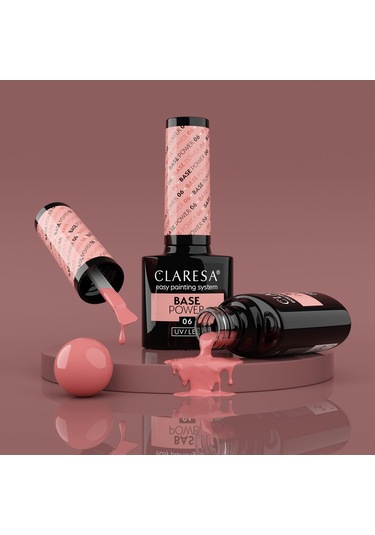 Claresa Renkli Power Base Coat Nude Serisi 06 - 5g