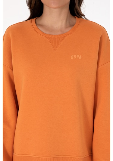 U.s. Polo Assn. Kadın Bakır Sweatshirt 50313586-vr182 Bakır