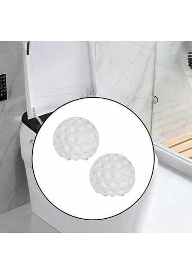 Suntek 2 Adet Seramik Klozet Cıvata Kapakları Kullanışlı Beyaz