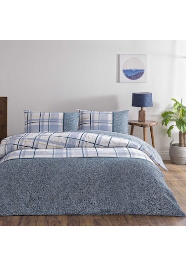 Taç Ares Flanel Tek Kişilik Nevresim Takımı Mavi 000001000049792002 Mavi