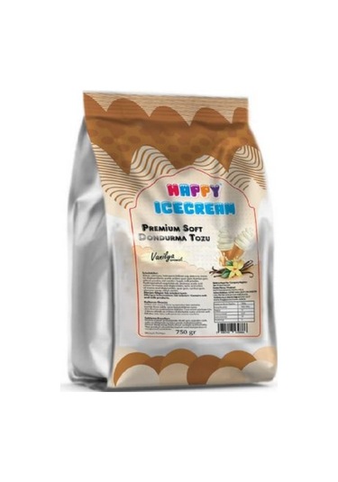 Happy Icecream Premium Soft Vanilya Dondurma Tozu 750 Gr