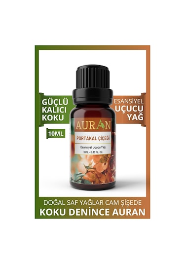 Auran Portakal Çiçeği Esansiyel Uçucu Yağı 10 ML