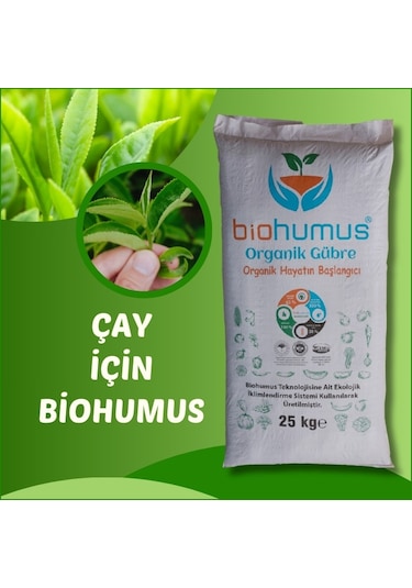 Çay İçin, Biohumus Organik Gübre, Kök Geliştirici, Toprak Düzenle