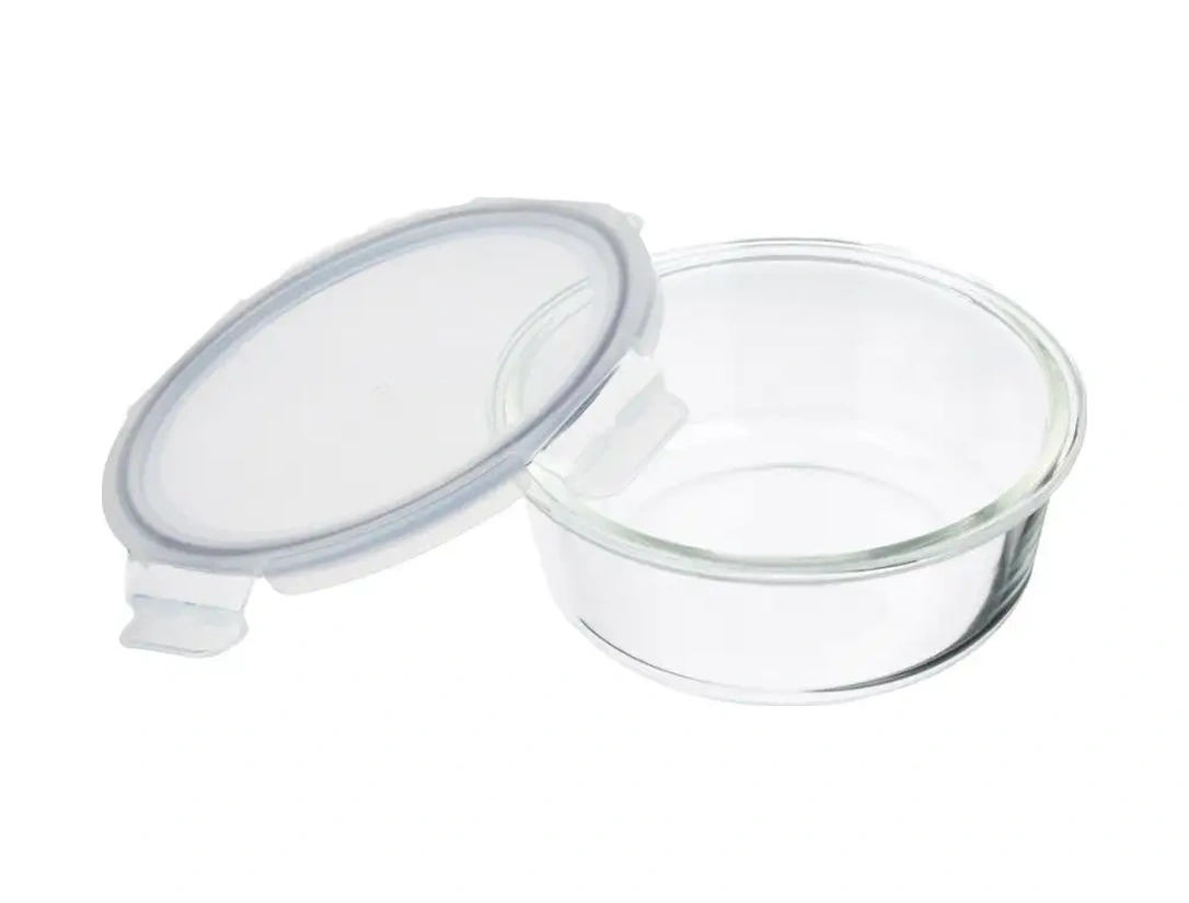 Vetta Kapaklı Cam Kap, Yemek İçin, Hava Geçirmez, 950 Ml 77473175 Beyaz