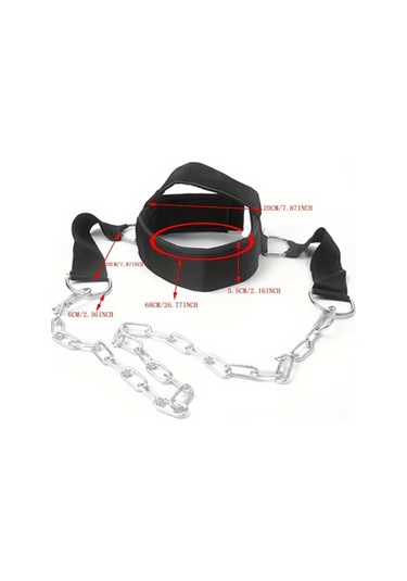 Servikal Kas Antrenörü Spor Ağırlık Eğitim Ekipmanları Fitness Halter Başlık Özel Askılı Kapak