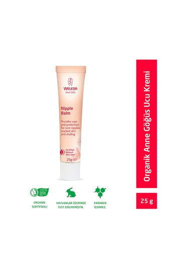 Weleda Organik Göğüs Ucu Bakım Kremi 25g