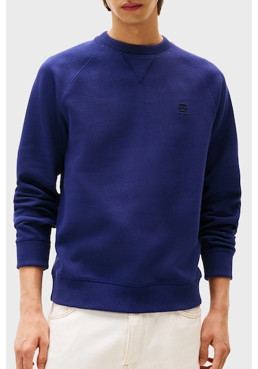Tommy Hilfiger Erkek Sweat Mw0mw39397 C7g Mavi Mavi Tommy Hilfiger Erkek Sweat Mw0mw39397 C7g Mavi Mavi