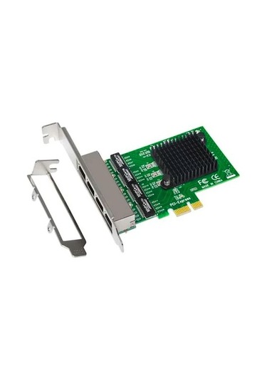 Open Smart OPS01G44RT Quad 4 Port 10/100/1000 Mbps PCI Express Ethernet Kartı