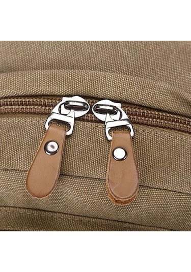 Yeşil Wtempo Düz Renk Kalın Aşınmaya Dayanıklı Kanvas Sırt Çantası Unisex Büyük Kapasiteli Bagaj Çantası Denim Öğrenci Okul Çantası