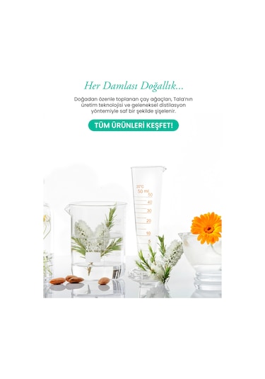 Tala Çay Ağacı Suyu Akne Karşıtı Ve Gözenek Sıkılaştırıcı Arındırıcı Tonik %100 Saf Ve Doğal 100 ML