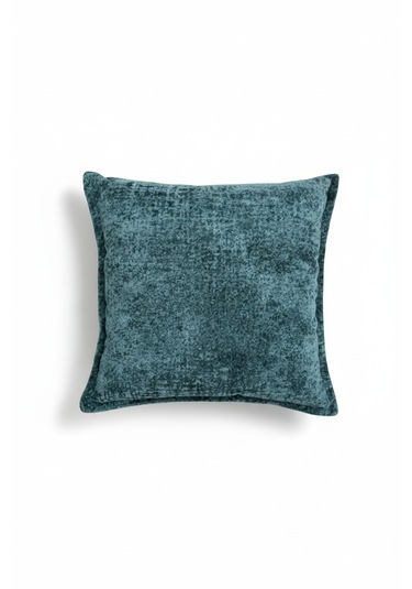 Kırlent İthal Kadife Kumaş 3'lü Set - Yumuşak Dokulu Dekoratif Özel Tasarım Kırlent Kılıfı Turkuaz