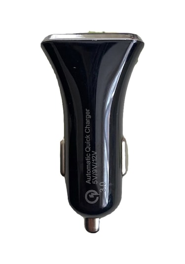 2 Girişli Type-c Ve Usb Girişli Araç Şarj Başlığı Plo-pd26